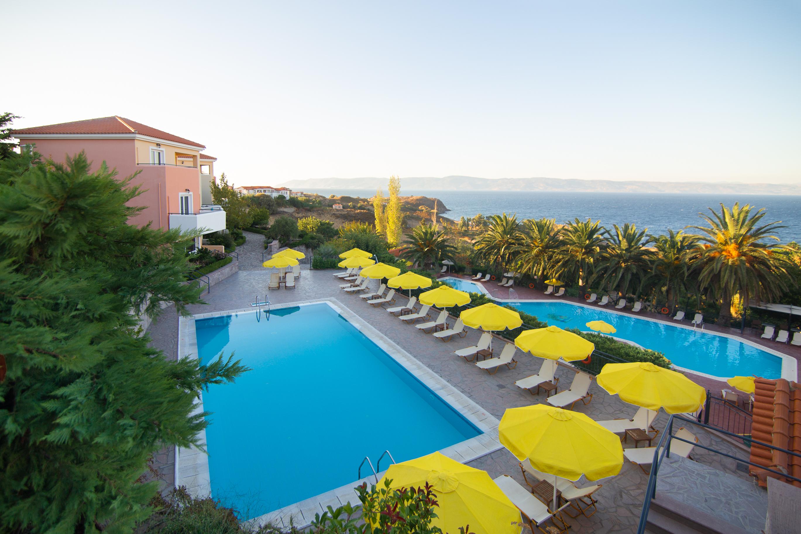 Sunrise Resort Hotel Mithimna Exterior foto